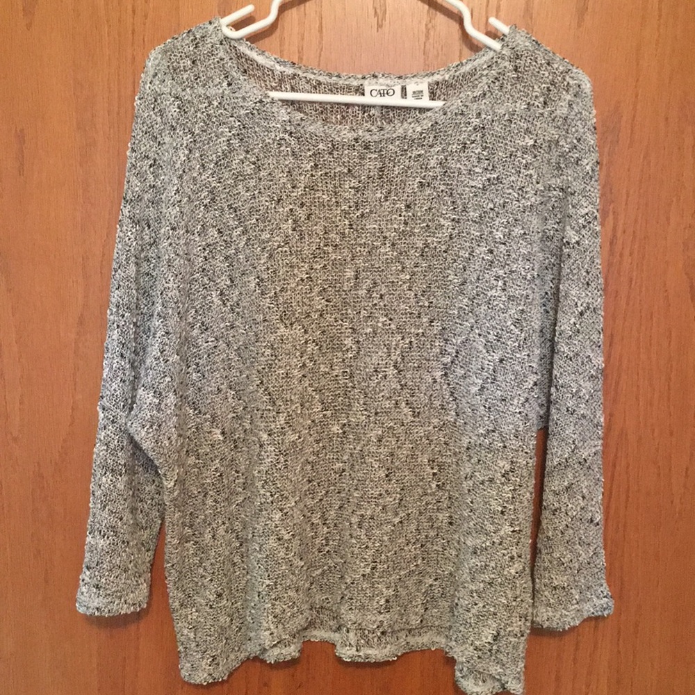 Cato Woman gray sweater